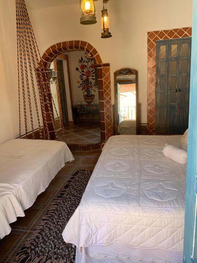 La Casona Azul Boutique Hotel Malinalco Exterior foto