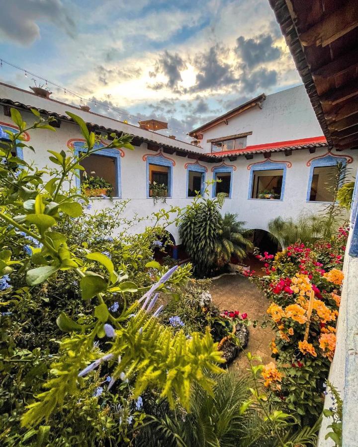 La Casona Azul Boutique Hotel Malinalco Exterior foto