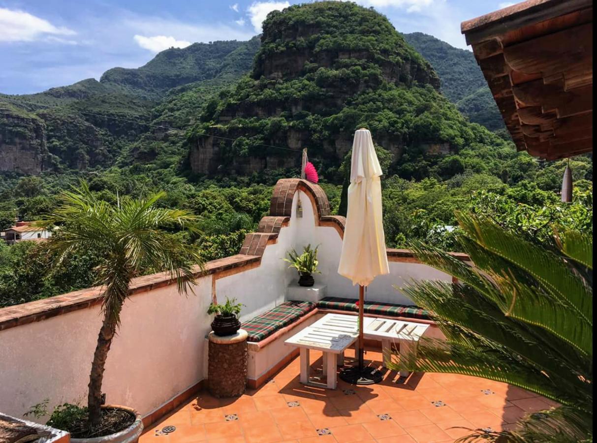 La Casona Azul Boutique Hotel Malinalco Exterior foto