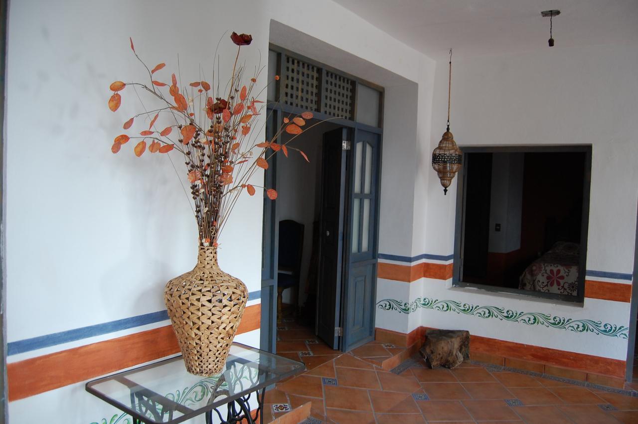 La Casona Azul Boutique Hotel Malinalco Exterior foto